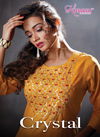 Kanasu Crystal Latest Fancy Designer Casual Wear Viscose Kurti Collection  
